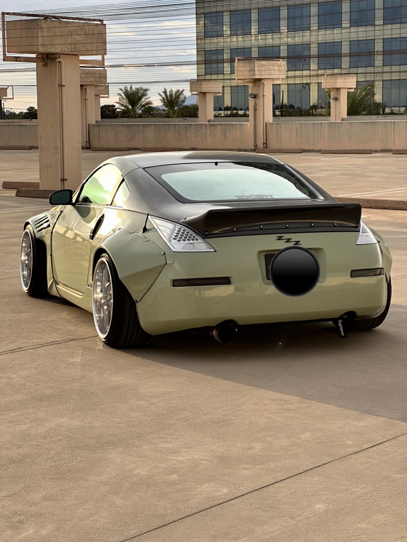 350z Custom Clear Tail Lights