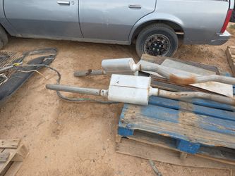 Exhaust pipes flow master mufflers