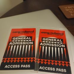 Camp Redwood General Admission Passes