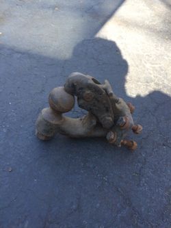 Dump truck pintle Hitch