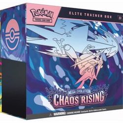Chaos rising ETB and booster bundles
