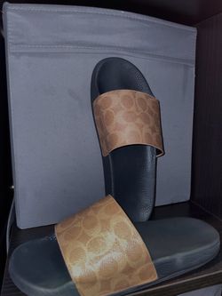 Coach slides for girls