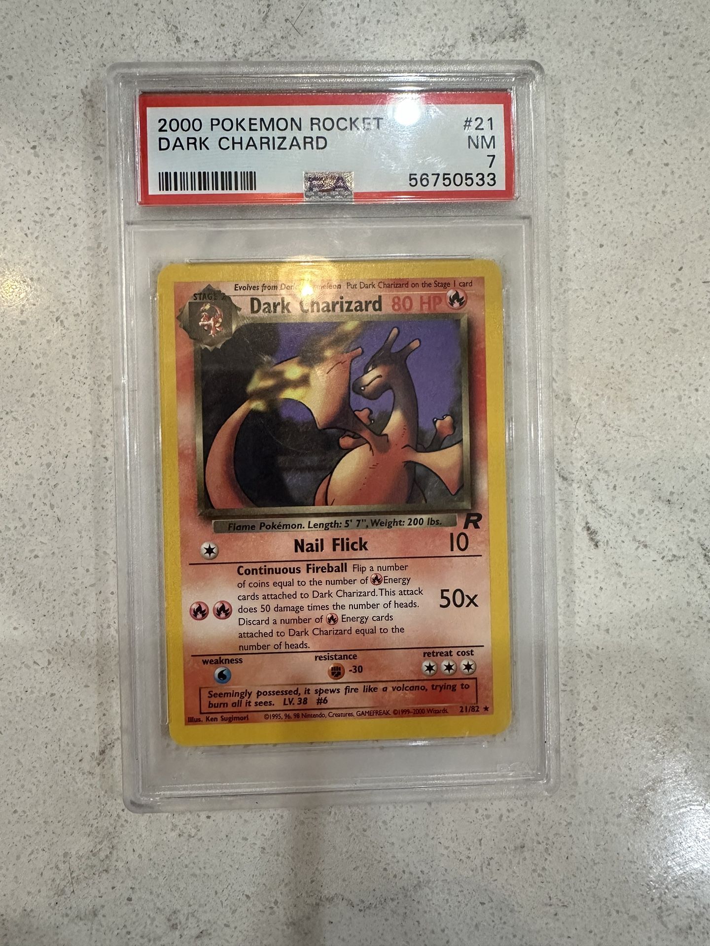Pokémon Card Dark Charazard