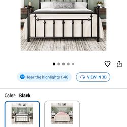 Full Size Metal Bed Frame