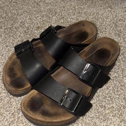 Black Birkenstocks