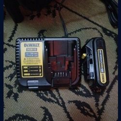 Dewalt 20v Battery and Charger 