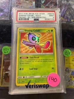 Shining Celebi-Holo Promo Pokemon Sm Black Star Promo SM79 PSA 9