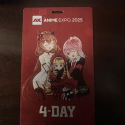 Anime Expo Badge (SUNDAY/ DAY 4 ONLY)