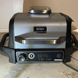 Wood Fire Ninja Grill & Smoker