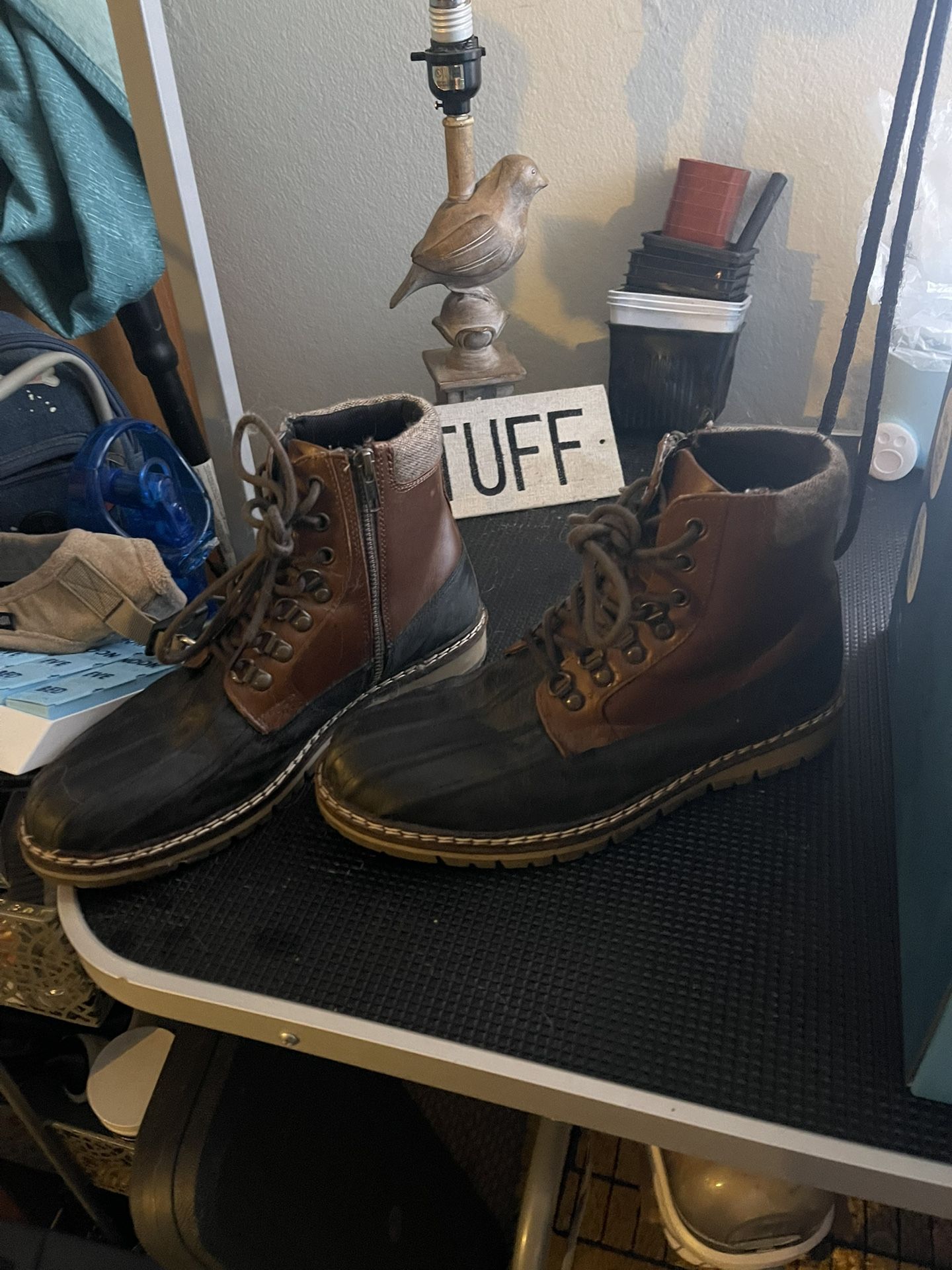 Mens Rain Boots Rarely Used $65 Size 8