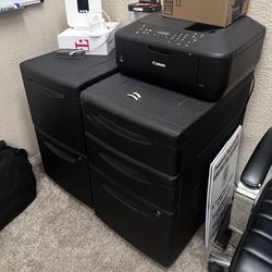 2 Security Filing Cabinets, Water & Fireproof 