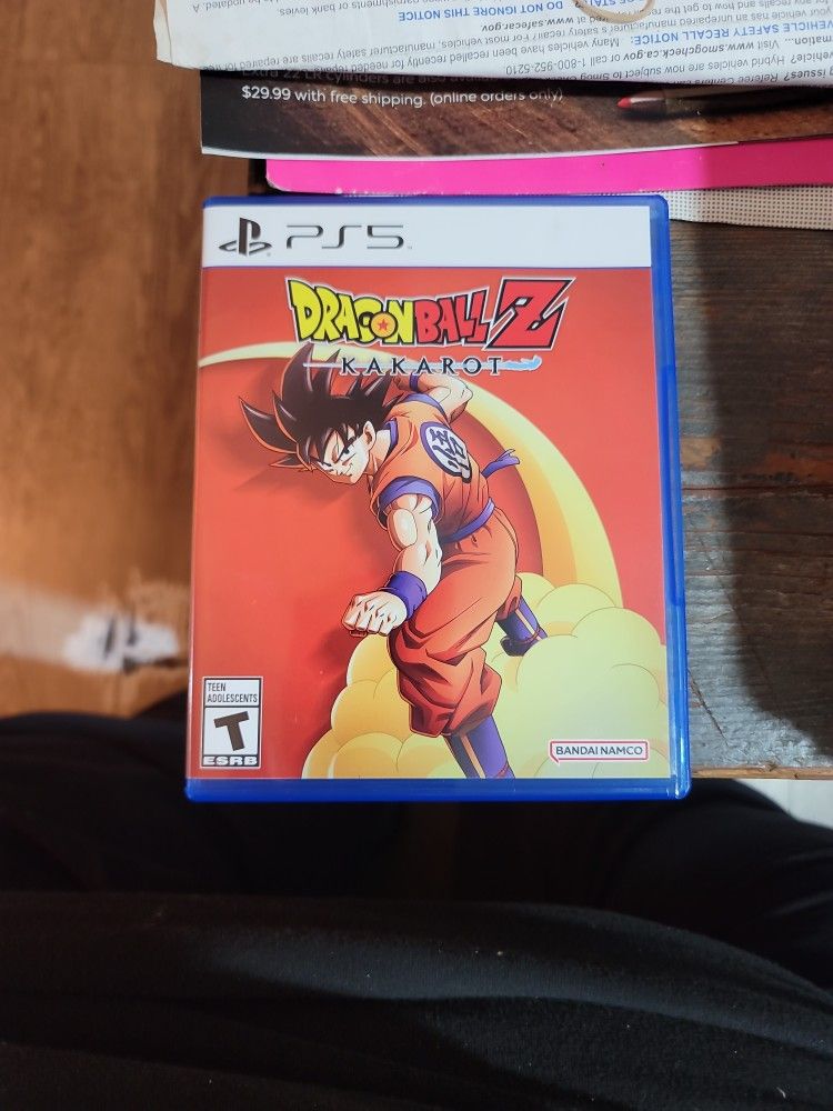 Playstation 5 Dragon Ball Z Kakarot