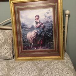 Lady with Sheep Pet’s 