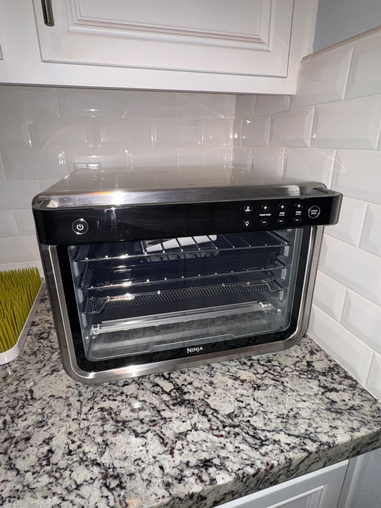 Ninja Foodi DT255A, 10-in-1 Smart XL Air Fry Oven - Stainless Silver