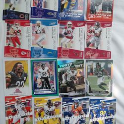 Nfl cards lot of 94 inserts and rookies