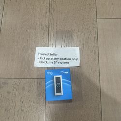 Ring - Wired Doorbell Pro Smart WiFi Video Doorbell - Satin Nickel BRAND NEW