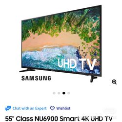 Samsung 55“ 4K Smart TV （FREE TV stand）