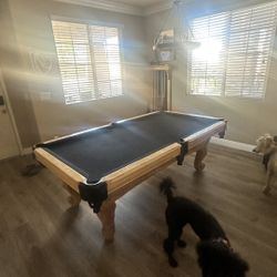 Pool Table And Accessaries 