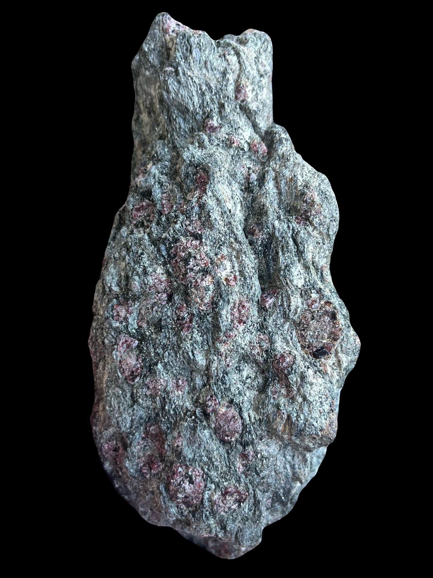 Garnets In Mica Schist. Gemstones Crystals Rocks Minerals