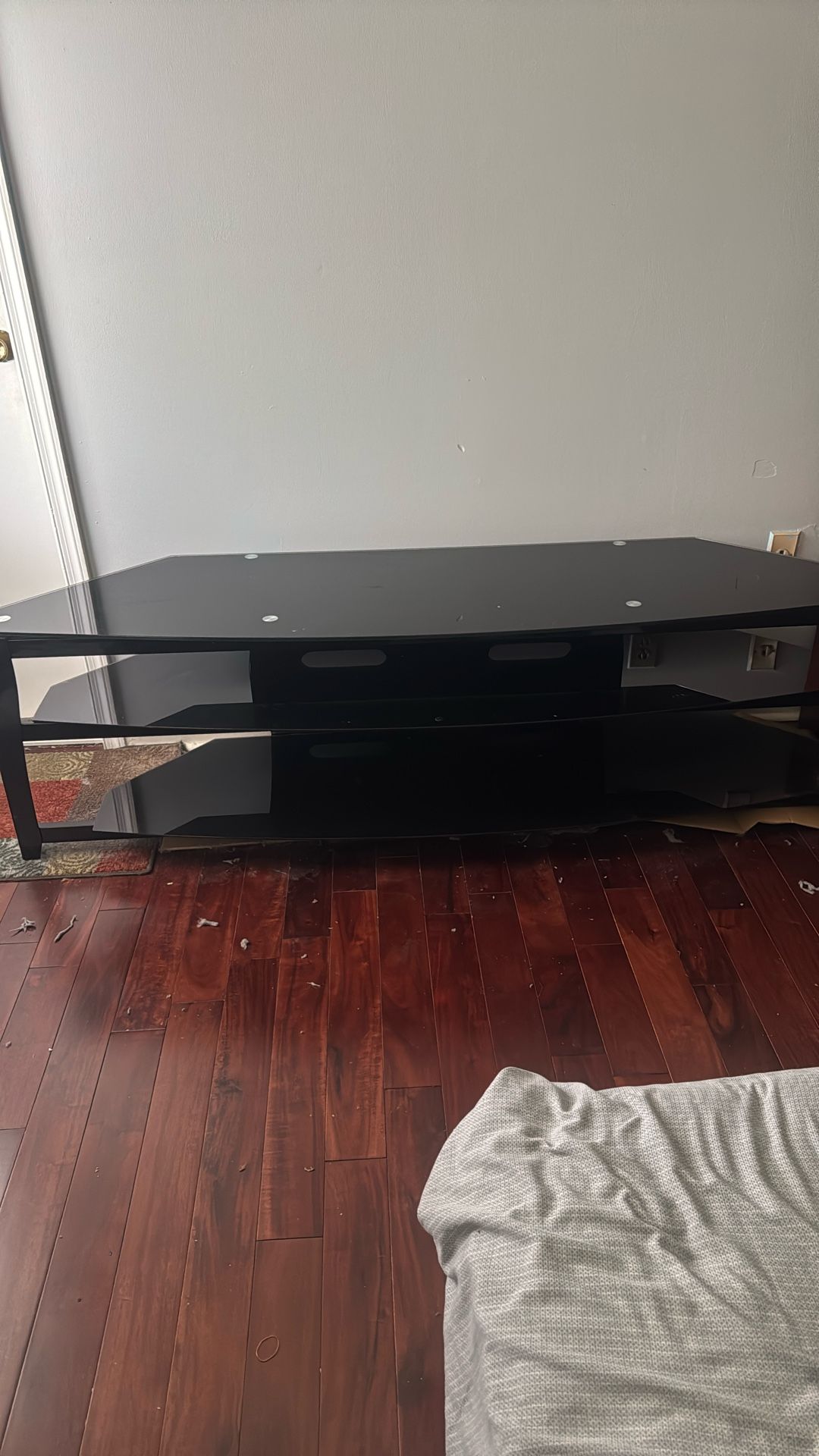 Glass Shelves TV Stand for TVs up to 55" -