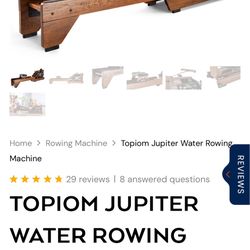 Topium Jupiter Rowing Machine