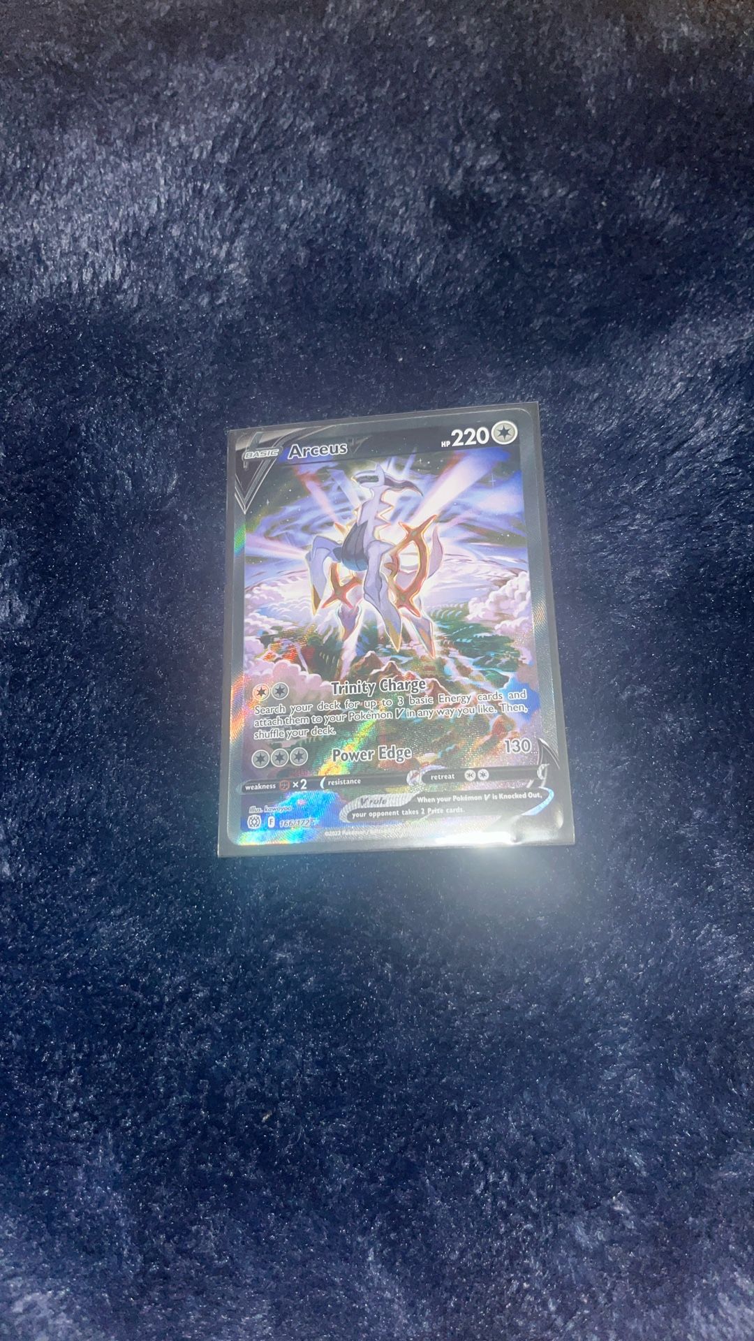Arceus V Pokémon Trading Card