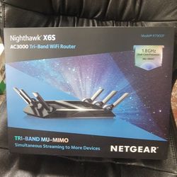 NETGEAR R7900P-100NAS Nighthawk X6 AC3000 Dual Band Smart WiFi Router