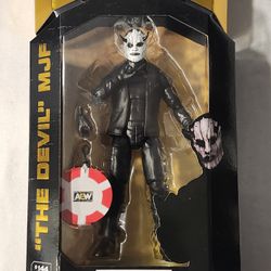 ALL ELITE WRESTLING SERIES 15. UNRIVALED COLLECTIBLE. #144 THE DEVIL MJF  6 1/2" ACTION FIGURE. 