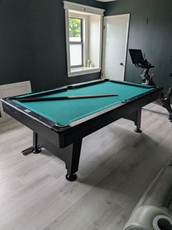 84 inch billiard table