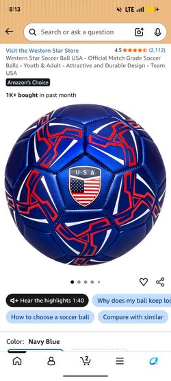 Western Star Soccer Ball