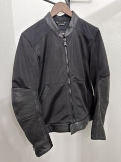 Aether Draft Mesh Motorcycle Jacket - Mesh/Leather (M)