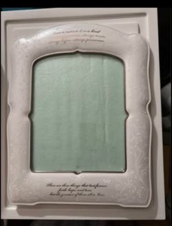 Lenox  "Opal Innocence" Love is Patient Frame, 8" x 10"