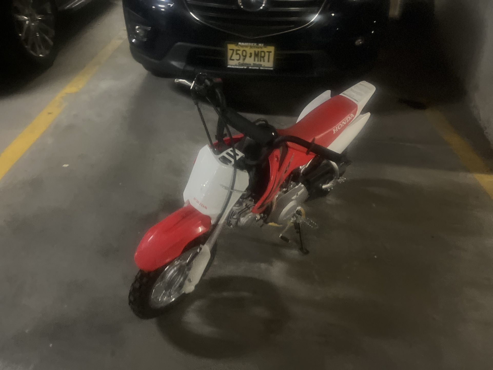 Honda, CRF, Red / White, Small