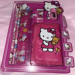 Hello Kitty Stationary Set 