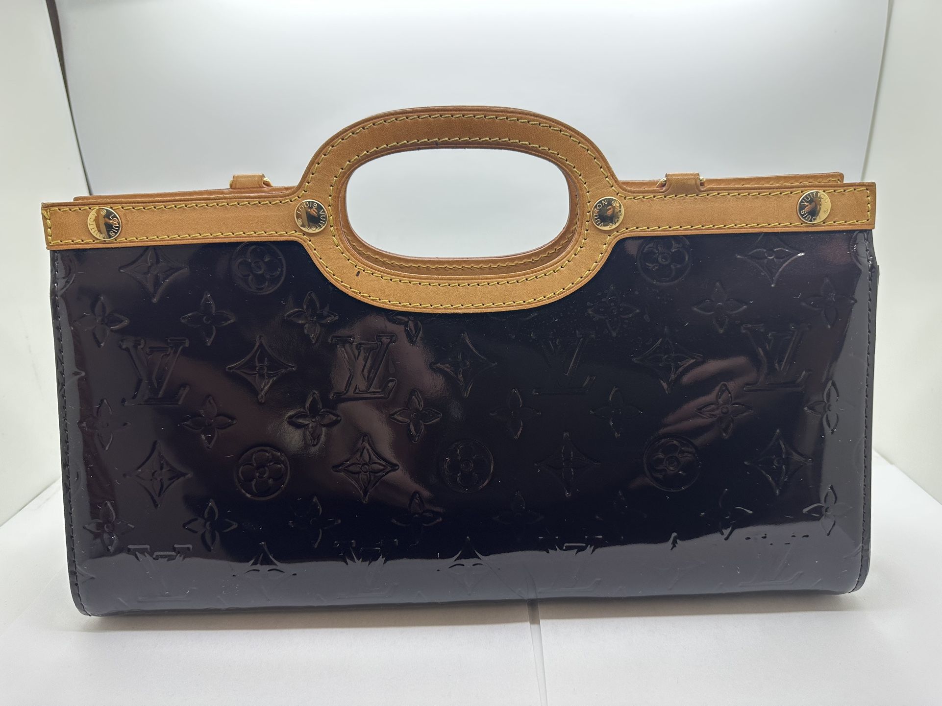 LV Roxbury Drive 2way Bag Monogram Vernis Leather