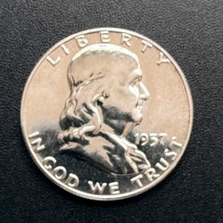 1957 Franklin Half Dollar Proof