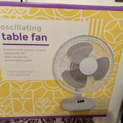 Table Fan