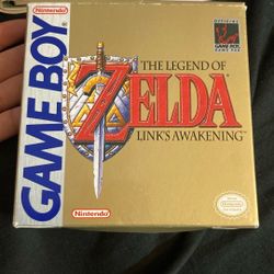 Zelda Link’s Awakening Gameboy