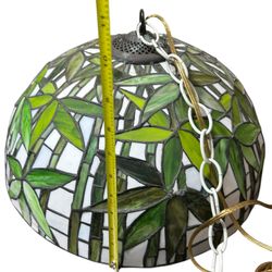 Tiffany Style Bamboo Hanging Lamp