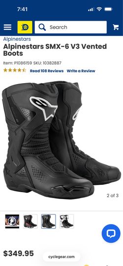 Alpinestar Boots Size 9