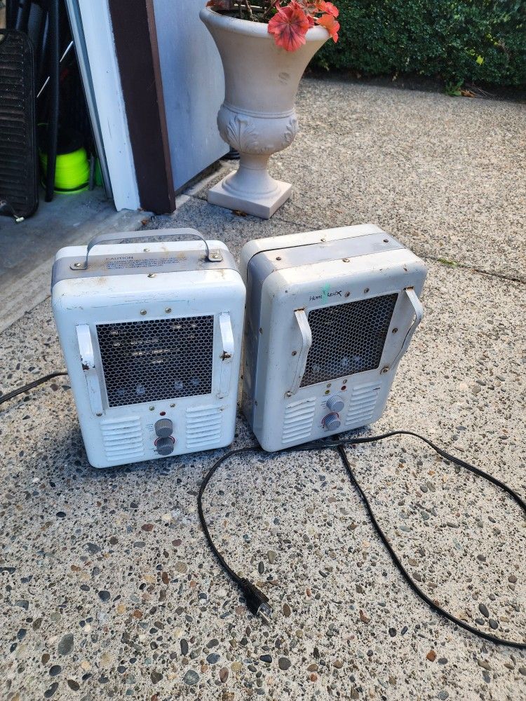 2 Heaters 110v
