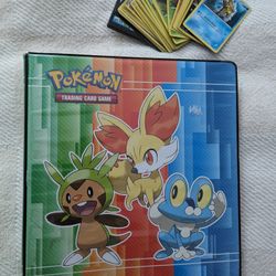 Vintage Pokemon Binder and Over 300 cards