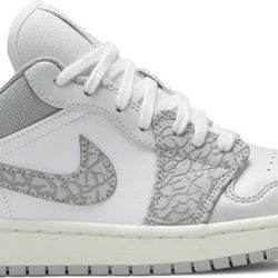 Air Jordan 1 Low Premium 'Elephant Print