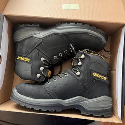 New Steel Toe Cat Boots  Size 11