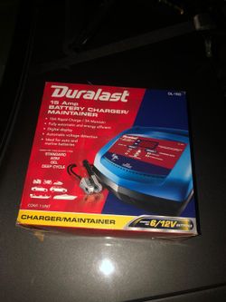 #89 Duralast 15 Amp Battery Charger/maintainer 
