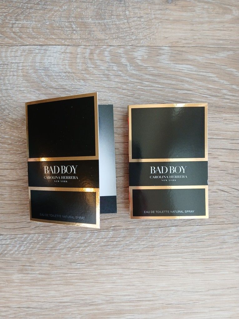 Bad Boy Carolina Herrera Eau De Parfum Perfume Fragrance 4ml