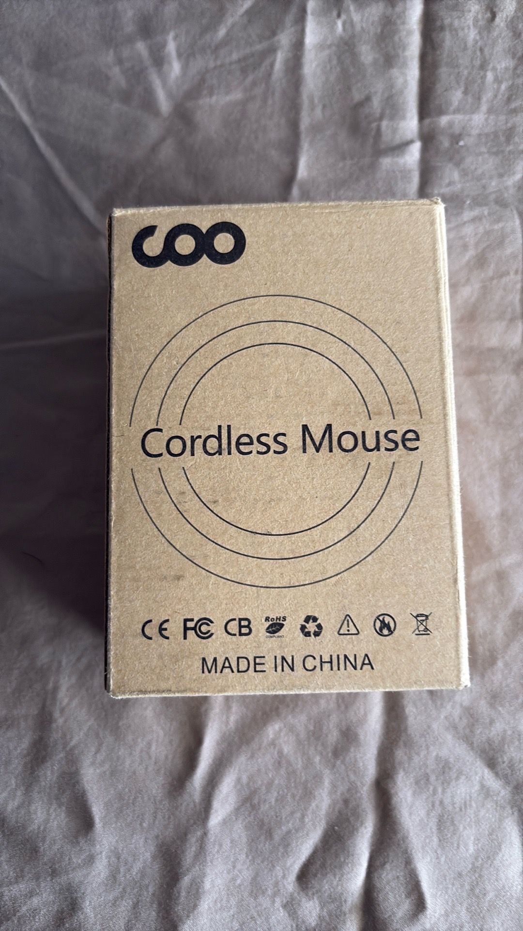 Cordless mouse