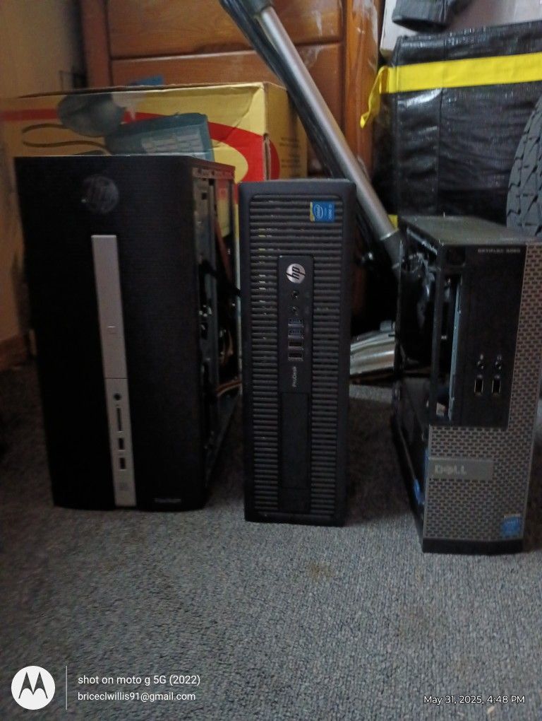 Computers Two I5 And A I7 Intel Regular,Small Mico