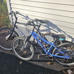 Mountain Bike And 24in Bike