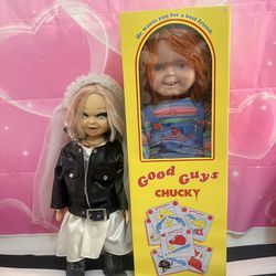 chucky doll and tiffany doll